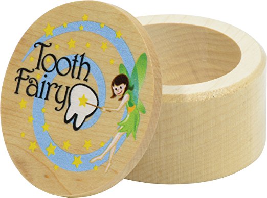 Barrel shape baby Tooth Fairy Box