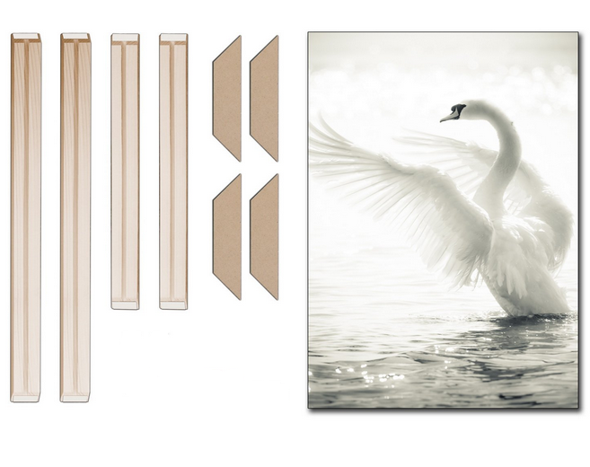 Solid Wooden Profession Canvas Frame Kit for Oil Painting,Wall Art Any Sizes Available