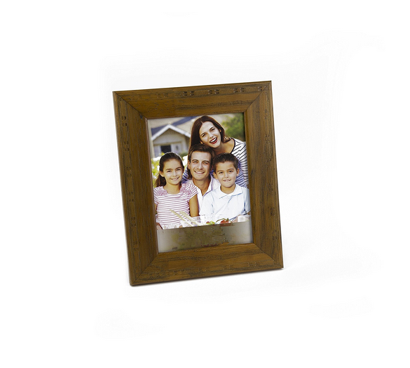Wood Art Wooden Picture Frame ,5x7inch, Carved Wood