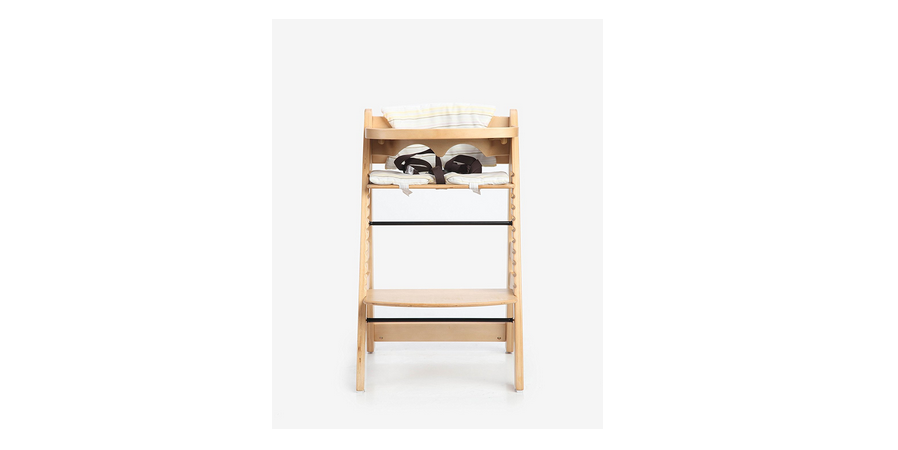 Wooden Baby High chair Dinning High chairs with Food Tray