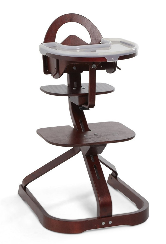 Complete Wooden High Chair With Removable Tray