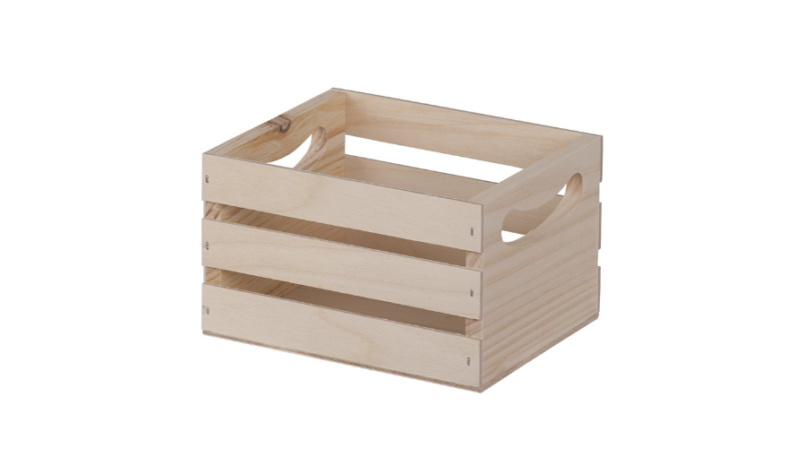 Pine wooden mini crate,for storage