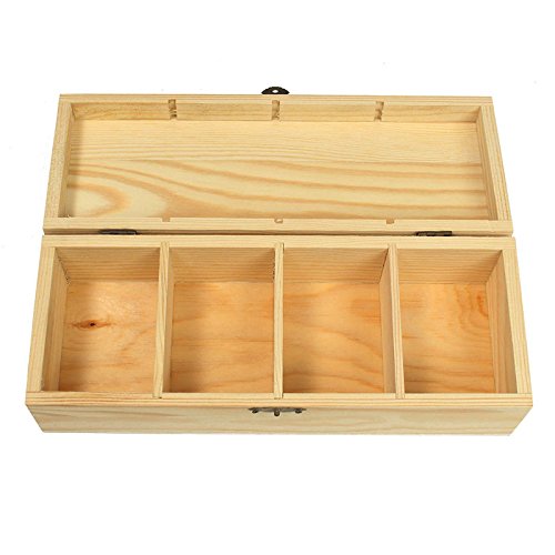 Vintage Multifunctional Wooden Storage Box Tea Organizer Bag Box Jewelry Accessories Storage Container