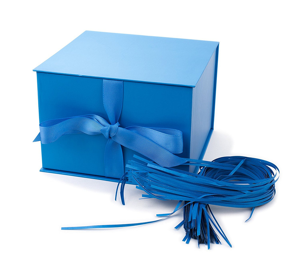 Large Solid Color Gift Box