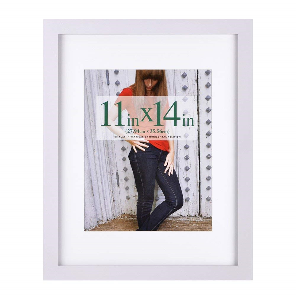Picture Frames Made of Solid Wood with Mat