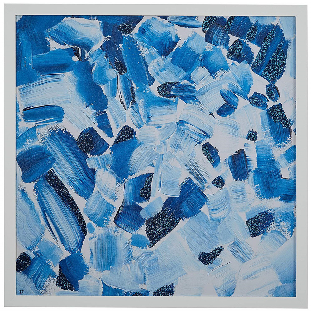 White Wood Frame, 18 x 18inch