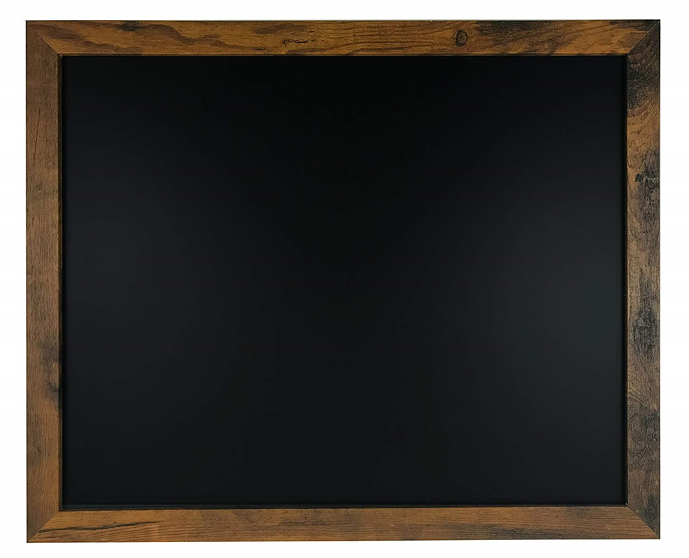 Rustic Wood Premium Surface Magnetic ChalkBoard