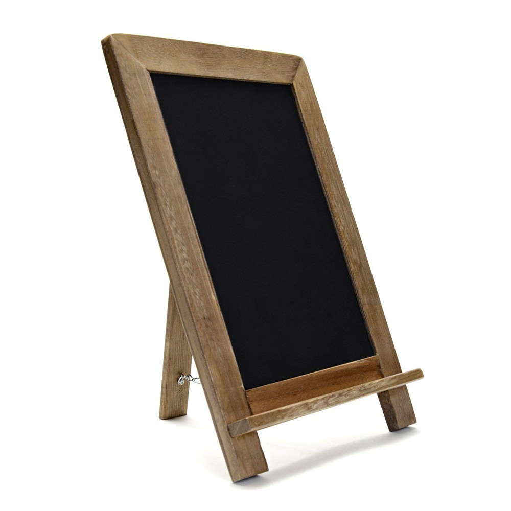 Rustic Wooden Framed Standing Chalkboard Sign