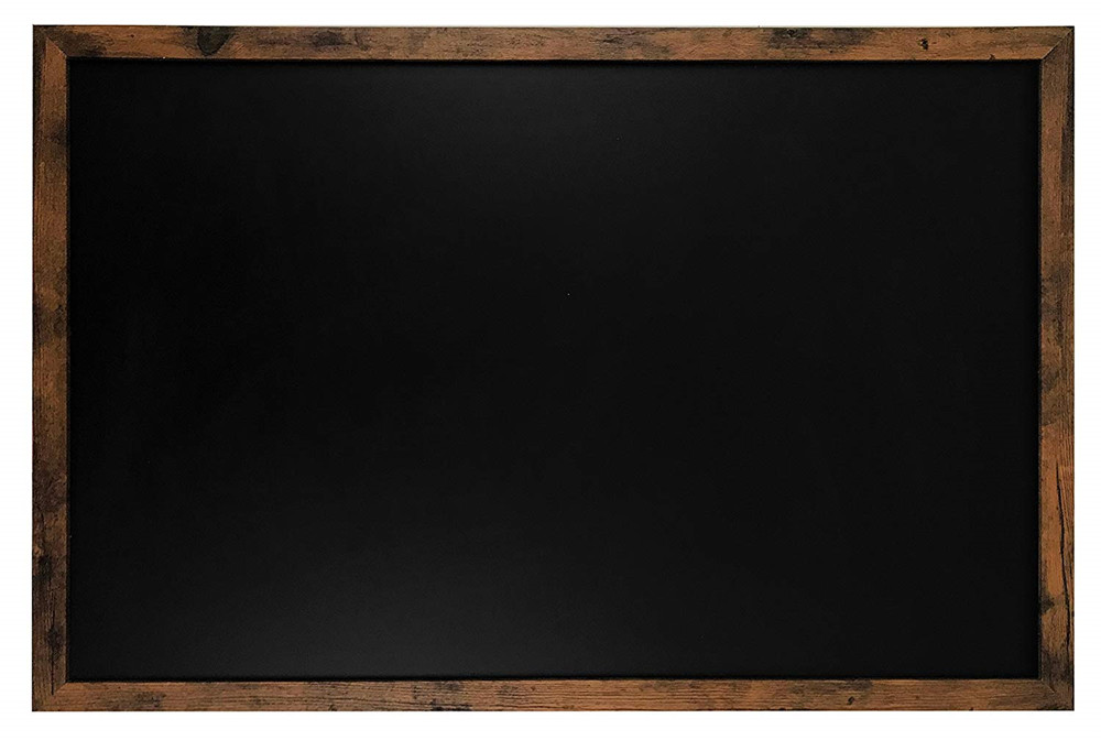 Rustic Wood Premium Surface Magnetic Large Chalk Board