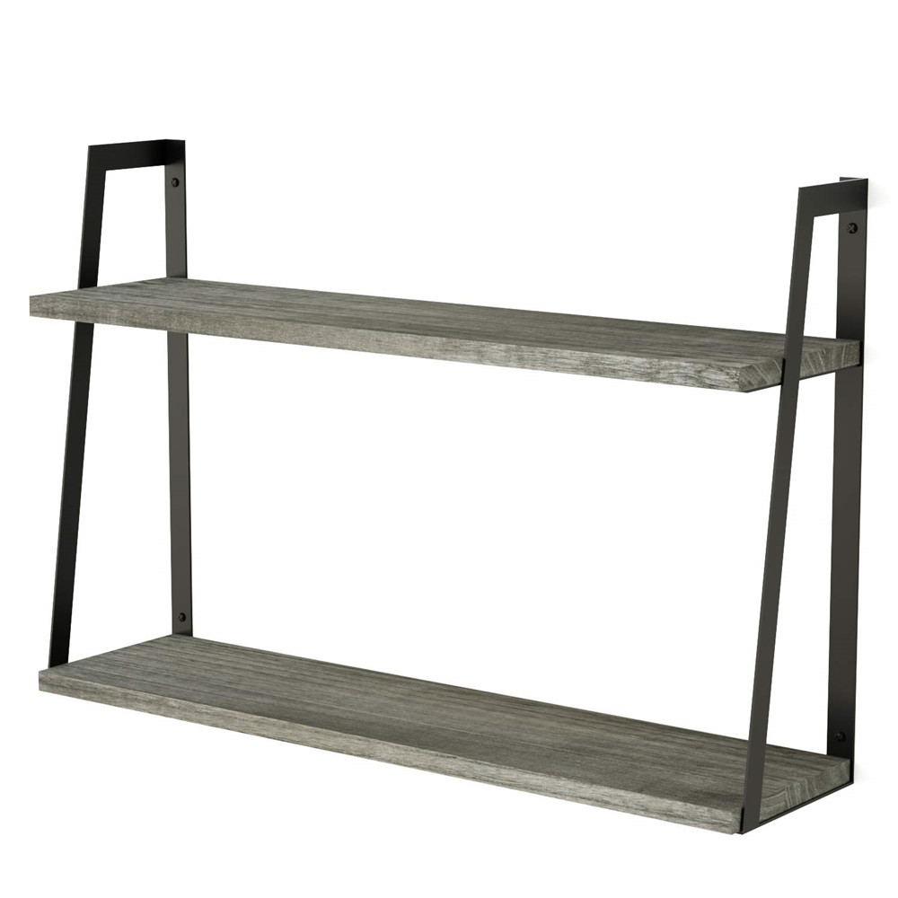 Rustic Wood Shelves