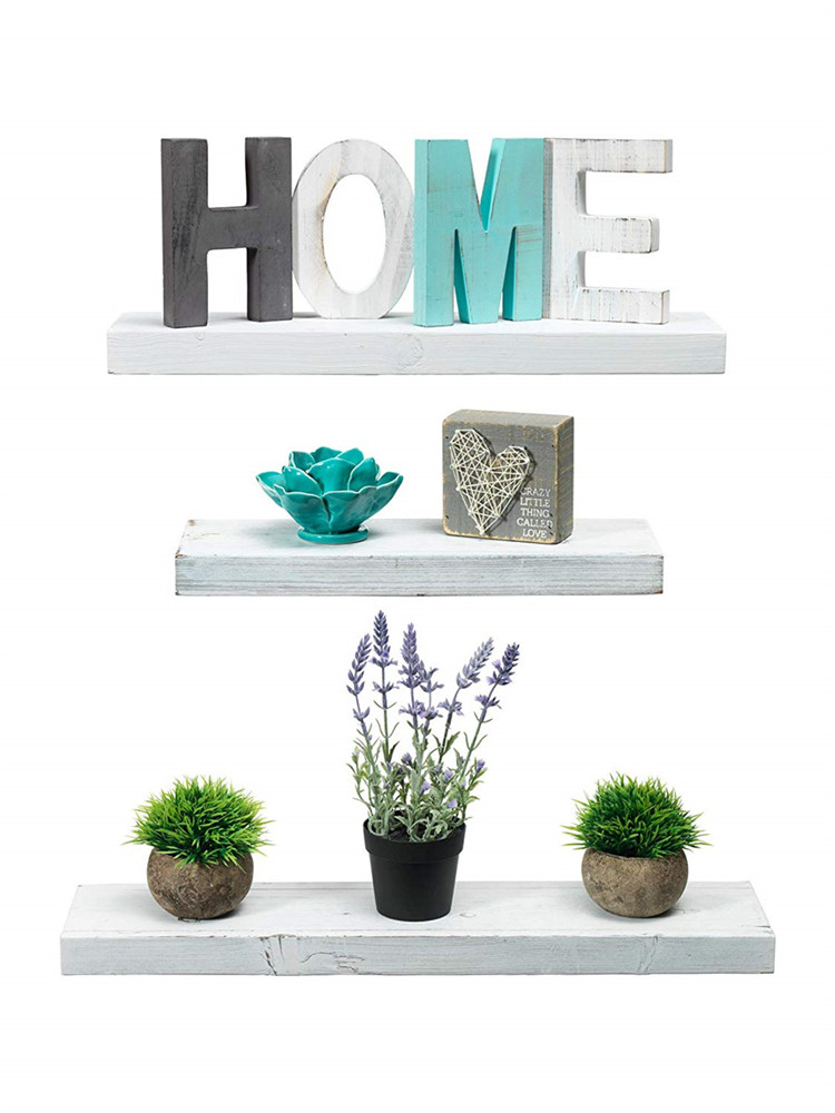 Floating Wall Shelves (Set of 3)