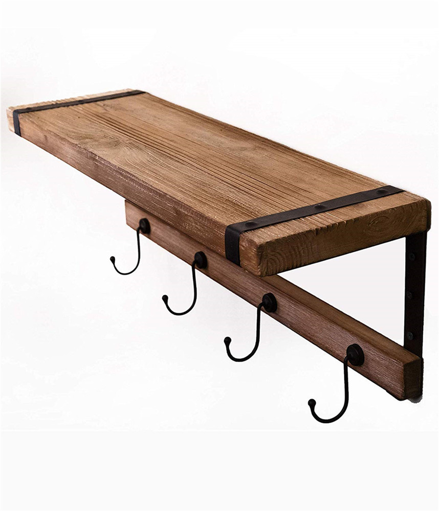 Entryway Coat Rack Shelf